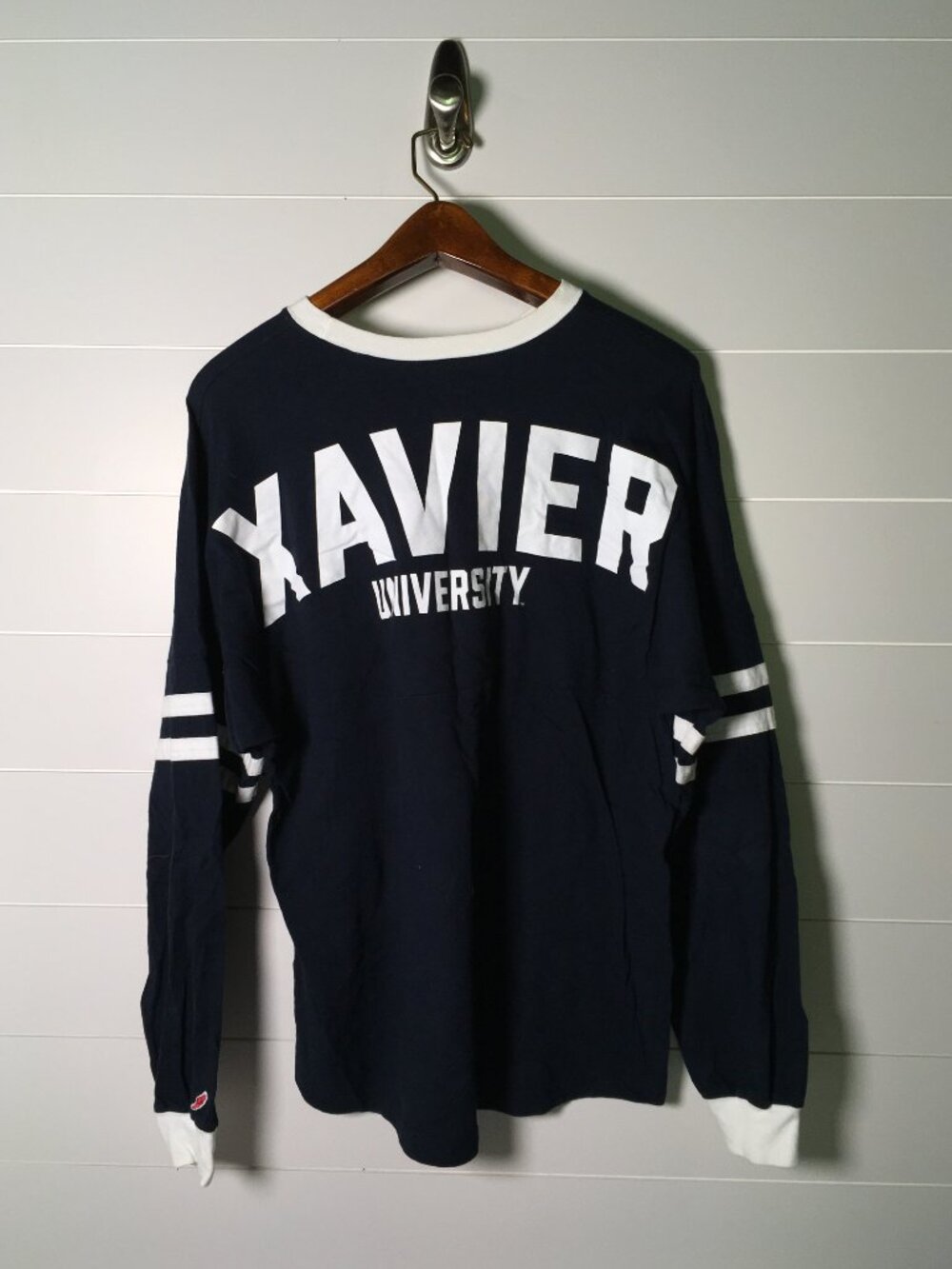 Xavier University Original League Collegiate Outfitters Long Sleeve Sz Large